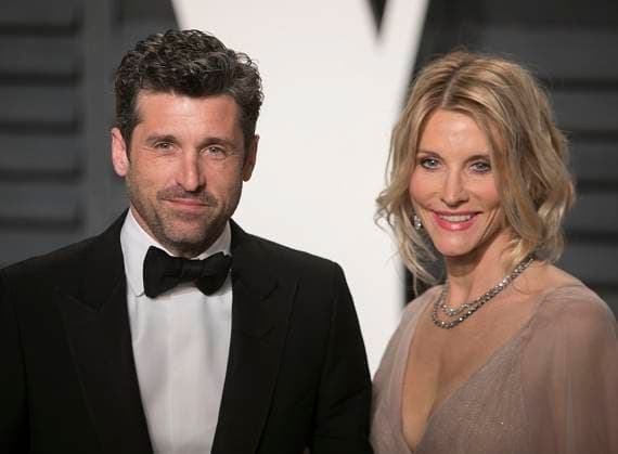 November 8, 2023, Los Angeles, California, USA: Patrick Dempsey is PEOPLE s Sexiest Man Alive 2023. FILE PHOTO: Patrick Dempsey & Jillian Dempsey on the red carpet at the 2017 Vanity Fair Oscar Party held at the Wallis Annenberg Center in Beverly Hills, California, Sunday February 26, 2017. JAVIER ROJAS PI Los Angeles USA - ZUMAp124 20231108_zaa_p124_004 Copyright: xPrensaxInternacionalx