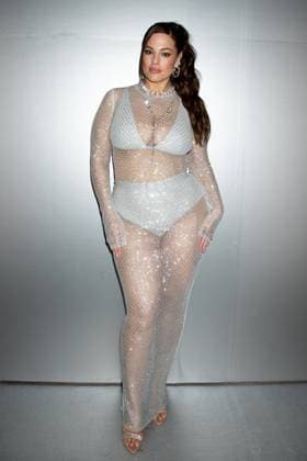 Swarovski and Skims collaboration flagship store opening Featuring: Ashley Graham Where: New York, New York, United States When: 07 Nov 2023 Credit: Janet Mayer startraksphoto.com EDITORIAL USE ONLY. NOT FOR USE BY NEWSPAPERS BASED IN THE UK. Copyright: xx 53188505