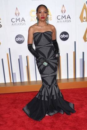 08 November 2023 - Nashville, Tennessee - Ahsaki LaFrance-Chachere. 57th Annual CMA Awards, Country Music s Biggest Night, held at Music City Center. Photo Credit: AdMedia 298594 2035-11-08 TN Nashville Etats-Unis  Copyright: xAdMediax STAR_298594_011