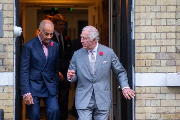 Entertainment Themen der Woche KW45 Entertainment Bilder des Tages November 9, 2023, London, England, United Kingdom: King CHARLES III is seen leaving The Central Synagogue in London after meeting Kindertransport refugees from the Association of Jewish Refugees (AJR) in commemoration of the 85th anniversary of Kristallnacht. London United Kingdom - ZUMAs262 20231109_zip_s262_011 Copyright: xTayfunxSalcix