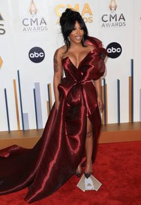The 2023 CMA Awards at Bridgestone Arena Featuring: K Michelle Where: Nashville, Tennessee, United States When: 09 Nov 2023 Credit: Judy Eddy Cover Images EDITORIAL USE ONLY. NOT FOR USE BY NEWSPAPERS BASED IN THE UK. Copyright: xJudyxEddyx 53195139