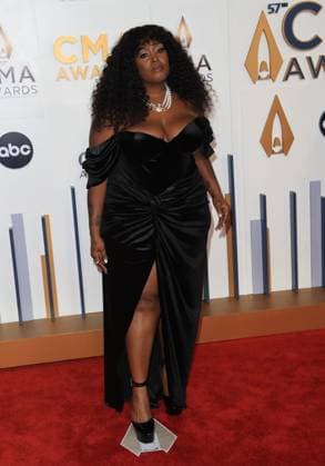The 2023 CMA Awards at Bridgestone Arena Featuring: Brittney Spencer Where: Nashville, Tennessee, United States When: 09 Nov 2023 Credit: Judy Eddy Cover Images EDITORIAL USE ONLY. NOT FOR USE BY NEWSPAPERS BASED IN THE UK. Copyright: xJudyxEddyx 53195052