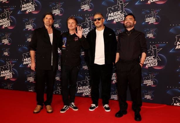 Photocall de la 25eme cÃ rÃ monie des NRJ Music Awards (NMA) au palais des Festivals et des Congres de Cannes Le groupe Kyo au photocall de la 25eme cÃ rÃ monie des NRJ Music Awards (NMA) au palais des Festivals et des Congres de Cannes, France, le 10 novembre 2023. Dominique Jacovides Bestimage Celebs attend the 25th NRJ Music Awards - Red Carpet arrivals at Palais des Festivals in Cannes, France, on November 10, 2023. Cannes France  Copyright: xDOMINIQUExJACOVIDESx xBESTIMAGExDOMINIQUExJACOVIDESx xBESTIMAGEx