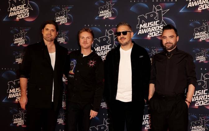 Photocall de la 25eme cÃ rÃ monie des NRJ Music Awards (NMA) au palais des Festivals et des Congres de Cannes Le groupe Kyo au photocall de la 25eme cÃ rÃ monie des NRJ Music Awards (NMA) au palais des Festivals et des Congres de Cannes, France, le 10 novembre 2023. Dominique Jacovides Bestimage Celebs attend the 25th NRJ Music Awards - Red Carpet arrivals at Palais des Festivals in Cannes, France, on November 10, 2023. Cannes France  Copyright: xDOMINIQUExJACOVIDESx xBESTIMAGExDOMINIQUExJACOVIDESx xBESTIMAGEx