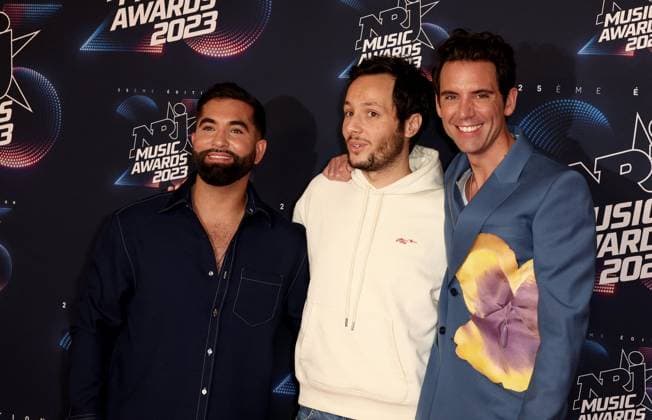 Photocall de la 25eme cÃ rÃ monie des NRJ Music Awards (NMA) au palais des Festivals et des Congres de Cannes Kendji Girac, Vianney, Mika au photocall de la 25eme cÃ rÃ monie des NRJ Music Awards (NMA) au palais des Festivals et des Congres de Cannes, France, le 10 novembre 2023. Dominique Jacovides Bestimage Celebs attend the 25th NRJ Music Awards - Red Carpet arrivals at Palais des Festivals in Cannes, France, on November 10, 2023. Cannes France  Copyright: xDOMINIQUExJACOVIDESx xBESTIMAGExDOMINIQUExJACOVIDESx xBESTIMAGEx