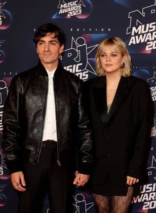 Photocall de la 25eme cÃ rÃ monie des NRJ Music Awards (NMA) au palais des Festivals et des Congres de Cannes Florian Rossi et sa compagne Louane au photocall de la 25eme cÃ rÃ monie des NRJ Music Awards (NMA) au palais des Festivals et des Congres de Cannes, France, le 10 novembre 2023. Dominique Jacovides Bestimage Celebs attend the 25th NRJ Music Awards - Red Carpet arrivals at Palais des Festivals in Cannes, France, on November 10, 2023. Cannes France  Copyright: xDOMINIQUExJACOVIDESx xBESTIMAGExDOMINIQUExJACOVIDESx xBESTIMAGEx