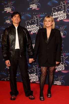 Photocall de la 25eme cÃ rÃ monie des NRJ Music Awards (NMA) au palais des Festivals et des Congres de Cannes Florian Rossi et sa compagne Louane au photocall de la 25eme cÃ rÃ monie des NRJ Music Awards (NMA) au palais des Festivals et des Congres de Cannes, France, le 10 novembre 2023. Dominique Jacovides Bestimage Celebs attend the 25th NRJ Music Awards - Red Carpet arrivals at Palais des Festivals in Cannes, France, on November 10, 2023. Cannes France  Copyright: xDOMINIQUExJACOVIDESx xBESTIMAGExDOMINIQUExJACOVIDESx xBESTIMAGEx