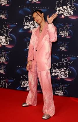 Photocall de la 25eme cÃ rÃ monie des NRJ Music Awards (NMA) au palais des Festivals et des Congres de Cannes Nuit Incolore au photocall de la 25eme cÃ rÃ monie des NRJ Music Awards (NMA) au palais des Festivals et des Congres de Cannes, France, le 10 novembre 2023. Dominique Jacovides Bestimage Celebs attend the 25th NRJ Music Awards - Red Carpet arrivals at Palais des Festivals in Cannes, France, on November 10, 2023. Cannes France  Copyright: xDOMINIQUExJACOVIDESx xBESTIMAGExDOMINIQUExJACOVIDESx xBESTIMAGEx