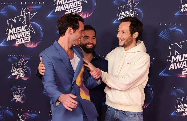 Photocall de la 25eme cÃ rÃ monie des NRJ Music Awards (NMA) au palais des Festivals et des Congres de Cannes Kendji Girac, Vianney, Mika au photocall de la 25eme cÃ rÃ monie des NRJ Music Awards (NMA) au palais des Festivals et des Congres de Cannes, France, le 10 novembre 2023. Dominique Jacovides Bestimage Celebs attend the 25th NRJ Music Awards - Red Carpet arrivals at Palais des Festivals in Cannes, France, on November 10, 2023. Cannes France  Copyright: xDOMINIQUExJACOVIDESx xBESTIMAGExDOMINIQUExJACOVIDESx xBESTIMAGEx