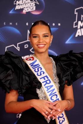 Photocall de la 25eme cÃ rÃ monie des NRJ Music Awards (NMA) au palais des Festivals et des Congres de Cannes Indira Ampiot, Miss France 2023 au photocall de la 25eme cÃ rÃ monie des NRJ Music Awards (NMA) au palais des Festivals et des Congres de Cannes, France, le 10 novembre 2023. Dominique Jacovides Bestimage Celebs attend the 25th NRJ Music Awards - Red Carpet arrivals at Palais des Festivals in Cannes, France, on November 10, 2023. Cannes France  Copyright: xDOMINIQUExJACOVIDESx xBESTIMAGExDOMINIQUExJACOVIDESx xBESTIMAGEx