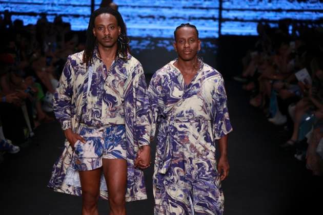 Entertainment Themen der Woche KW45 Entertainment Bilder des Tages Sao Paulo Fashion Week, LED Modenschau LED fashion show during Sao Paulo Fashion Week - SPFW N56 Sao Paulo (SP), 11 12 2023 - MODA SPFW N56 LED - LED fashion show during Sao Paulo Fashion Week - SPFW N56, at Komplexo Tempo, in the eastern region of the capital of Sao Paulo, this Sunday, November 12 2023. (Foto: Leco Viana Thenews2 imago images) LED fashion show during Sao Paulo Fashion Week - SPFW N56  Copyright: xLecoxVianax