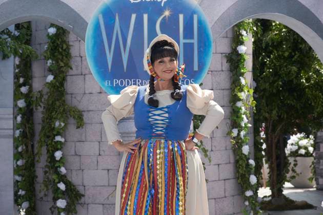 November 13, 2023, Mexico City, Ciudad de Mexico, Mexico: November 12, 2023, Mexico City, Mexico: Alma GoÂ³mez know as Cositas attends the blue carpet for Wish by Walt Disney film premiere at Cinepolis Plaza Universidad. on November 12, 2023 in Mexico City, Mexico. Mexico City Mexico - ZUMAe321 20231113_zea_e321_032 Copyright: xJaimexNogales xEyepixxGroupx