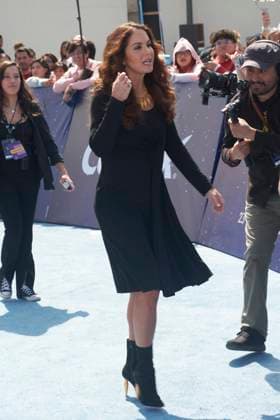 November 13, 2023, Mexico City, Ciudad de Mexico, Mexico: November 12, 2023, Mexico City, Mexico: Lucero attends the blue carpet for Wish by Walt Disney film premiere at Cinepolis Plaza Universidad. on November 12, 2023 in Mexico City, Mexico. Mexico City Mexico - ZUMAe321 20231113_zea_e321_067 Copyright: xJaimexNogales xEyepixxGroupx