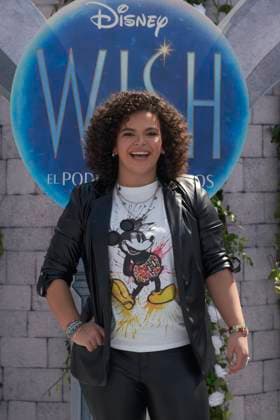 November 13, 2023, Mexico City, Ciudad de Mexico, Mexico: November 12, 2023, Mexico City, Mexico: Lucero Mijares Hogaza attend the blue carpet for Wish by Walt Disney film premiere at Cinepolis Plaza Universidad. on November 12, 2023 in Mexico City, Mexico. Mexico City Mexico - ZUMAe321 20231113_zea_e321_084 Copyright: xJaimexNogales xEyepixxGroupx