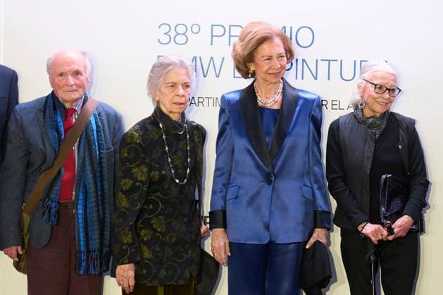 13-11-2023 Madrid Queen Sofia and Princess Irene of Greece and Margarita Saxe-Coburg-Gotha attend the 38th edition of the BMW painting prize concert at the royal theatre in Madrid. No Spain Â  Copyright: xPPEx