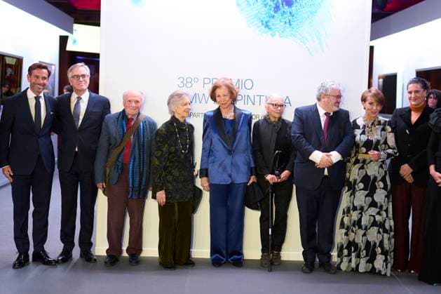 13-11-2023 Madrid Queen Sofia and Princess Irene of Greece and Margarita Saxe-Coburg-Gotha attend the 38th edition of the BMW painting prize concert at the royal theatre in Madrid. No Spain Â  Copyright: xPPEx