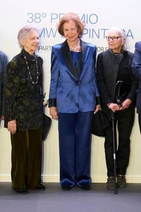 13-11-2023 Madrid Queen Sofia and Princess Irene of Greece and Margarita Saxe-Coburg-Gotha attend the 38th edition of the BMW painting prize concert at the royal theatre in Madrid. No Spain Â  Copyright: xPPEx