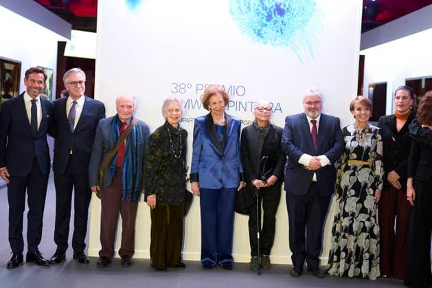 13-11-2023 Madrid Queen Sofia and Princess Irene of Greece and Margarita Saxe-Coburg-Gotha attend the 38th edition of the BMW painting prize concert at the royal theatre in Madrid. No Spain Â  Copyright: xPPEx