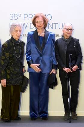 13-11-2023 Madrid Queen Sofia and Princess Irene of Greece and Margarita Saxe-Coburg-Gotha attend the 38th edition of the BMW painting prize concert at the royal theatre in Madrid. No Spain Â  Copyright: xPPEx