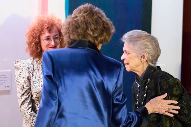 13-11-2023 Madrid Queen Sofia and Princess Irene of Greece attend the 38th edition of the BMW painting prize concert at the royal theatre in Madrid. No Spain Â  Copyright: xPPEx