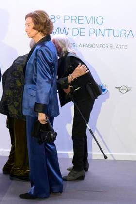 13-11-2023 Madrid Queen Sofia and Princess Irene of Greece and Margarita Saxe-Coburg-Gotha attend the 38th edition of the BMW painting prize concert at the royal theatre in Madrid. No Spain Â  Copyright: xPPEx