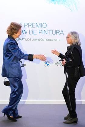 13-11-2023 Madrid Queen Sofia and Margarita Saxe-Coburg-Gotha attend the 38th edition of the BMW painting prize concert at the royal theatre in Madrid. No Spain Â  Copyright: xPPEx