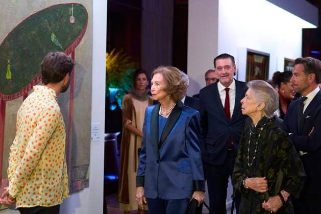 13-11-2023 Madrid Queen Sofia and Princess Irene of Greece and Margarita Saxe-Coburg-Gotha attend the 38th edition of the BMW painting prize concert at the royal theatre in Madrid. No Spain Â  Copyright: xPPEx