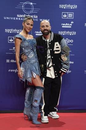 at photocall for Universal Music Week 2023 in Seville on Monday, 13 November 2023 Cordon Press