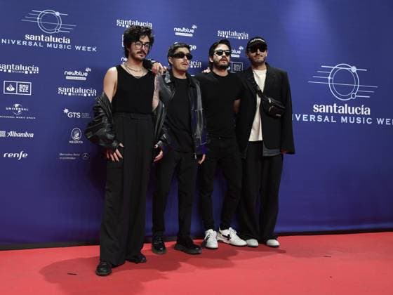 at photocall for Universal Music Week 2023 in Seville on Monday, 13 November 2023 Cordon Press