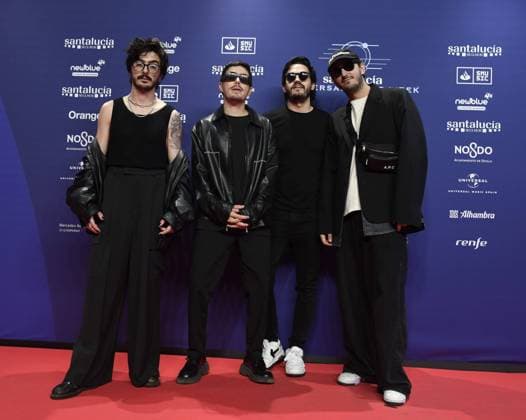 at photocall for Universal Music Week 2023 in Seville on Monday, 13 November 2023 Cordon Press