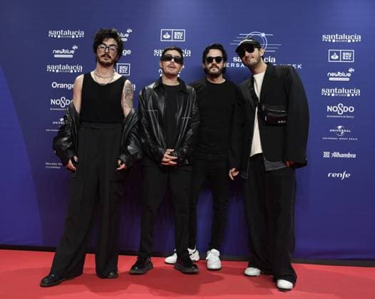 at photocall for Universal Music Week 2023 in Seville on Monday, 13 November 2023 Cordon Press
