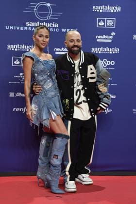 at photocall for Universal Music Week 2023 in Seville on Monday, 13 November 2023 Cordon Press
