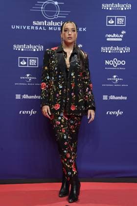 Lola Indigo at photocall for Universal Music Week 2023 in Seville on Monday, 13 November 2023 Cordon Press