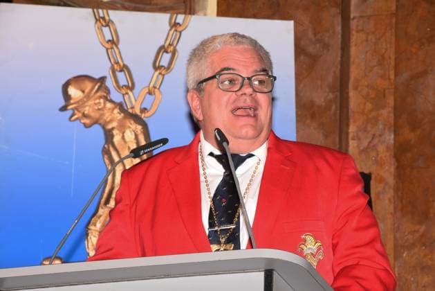 Guenther Grauer Narrhalla President Munich 14 11 2023 German Theater Narrhalla Karl Valentin Award Winner 2024 Performance Munich