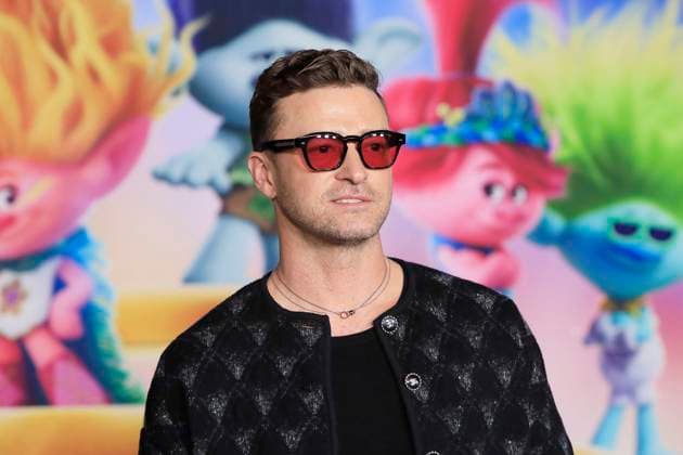 November 15, 2023, Los Angeles, California, USA: LOS ANGELES - NOV 15, 2023: Justin Timberlake at the special screening of Universal Pictures Trolls: Band Together at the TCL Chinese Theatre IMAX Los Angeles USA - ZUMAg107 20231115_zep_g107_090 Copyright: xNinaxPrommerx