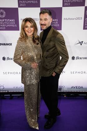 16 11 2023 Düsseldorf Duftstars German Perfume Award 2023 Here Frauke Ludowig and Jochen Schropp Düsseldorf Rheinterassen North Rhine-Westphalia Germany