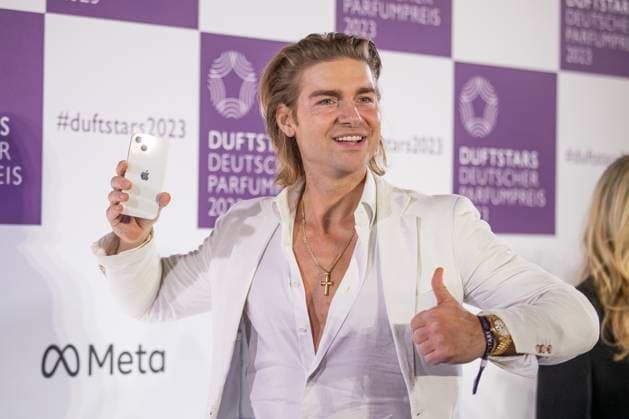 Influencer Jeremy Fragrance DUFTSTARS 2023 German Perfume Award Presentation of the German Perfume Award DUFTSTARS by the Fragrance Foundation on 16 11 2023, Rheinterrassen, Duesseldorf