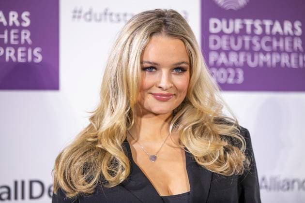 Presenter Nele Ludowig DUFTSTARS 2023 German Perfume Award Presentation of the German Perfume Award DUFTSTARS by the Fragrance Foundation on 16 11 2023, Rheinterrassen, Duesseldorf