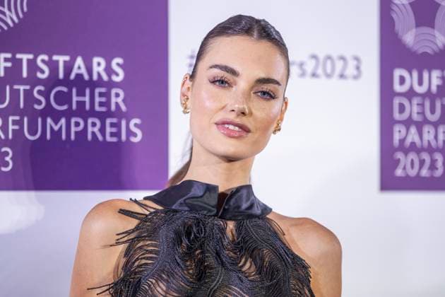 Influencer Celine Bethmann DUFTSTARS 2023 German Perfume Award Presentation of the German Perfume Award DUFTSTARS by the Fragrance Foundation on 16 11 2023, Rheinterrassen, Duesseldorf