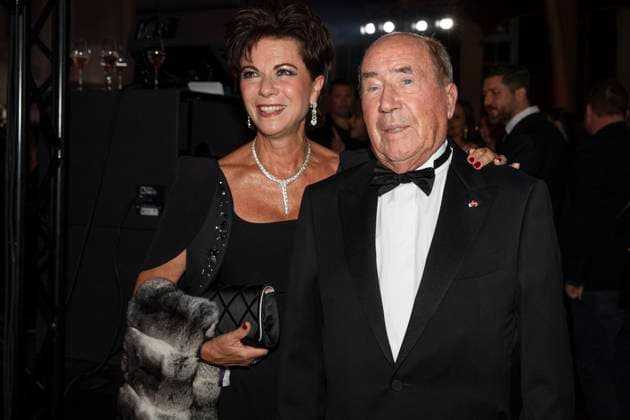 Drugstore manager Erwin Mueller with his wife Anita DUFTSTARS 2023 German Perfume Award Presentation of the German perfume award DUFTSTARS by the Fragrance Foundation on 16 11 2023, Rheinterrassen, Duesseldorf