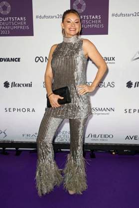 Jana Schölermann at the presentation of the German Perfume Award Duftstars 2023 at the Rheinterrasse Düsseldorf Düsseldorf, 16 11 2023 Foto:xT.xSchröerx xFuturexImagex duftstars_3178