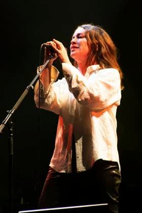 Corona Capital 2023 Music Festival - Day 1 November 17,2023, Mexico City, Mexico: Canadian singer Alanis Morissette performs on stage during the day one of the Corona Capital 2023 Music Festival at Autodromo Hermanos Rodriguez. on November 17, 2023 in Mexico City, Mexico. (Photo By Essene Hernandez Eyepix Group) Copyright: xEssenexHernandez xEyepixxGroupx EH_17112023_104890