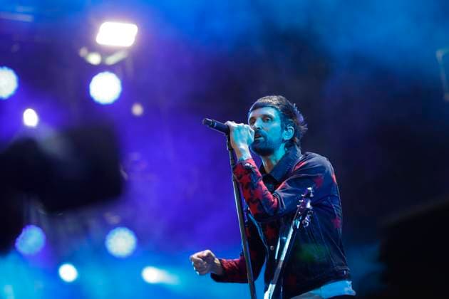 Entertainment Bilder des Tages November 19, 2023, Mexico City, Ciudad de Mexico, Mexico: November 18,2023, Mexico City, Mexico: Sergio Pizzorno guitarist and singer of Kasabian British band performs on stage during the day two of the Corona Capital 2023 Music Festival at Autodromo Hermanos Rodriguez. on November 18, 2023 in Mexico City, Mexico. Mexico City Mexico - ZUMAe321 20231119_zea_e321_002 Copyright: xEssenexHernandez xEyepixxGroupx