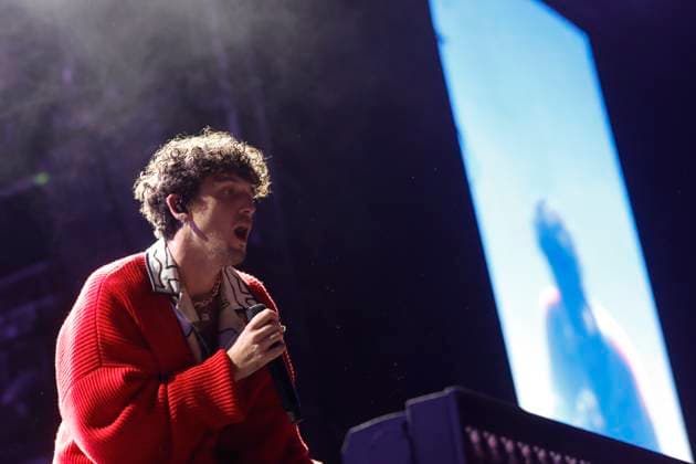 November 19, 2023, Mexico City, Ciudad de Mexico, Mexico: November 18,2023, Mexico City, Mexico: American singer Ari Staprans Leff, known as Lauv performs on stage during the day two of the Corona Capital 2023 Music Festival at Autodromo Hermanos Rodriguez. on November 18, 2023 in Mexico City, Mexico. Mexico City Mexico - ZUMAe321 20231119_zea_e321_016 Copyright: xEssenexHernandez xEyepixxGroupx