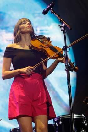 Corona Capital 2023 Music Festival - Day 3 November 19,2023, Mexico City, Mexico: Neyla Pekarek member of The Lumineers band performs on stage during the day three of the Corona Capital 2023 Music Festival at Autodromo Hermanos Rodriguez. on November 19, 2023 in Mexico City, Mexico. (Photo By Essene Hernandez Eyepix Group) Copyright: xEssenexHernandez xEyepixxGroupx EH_19112023_105163