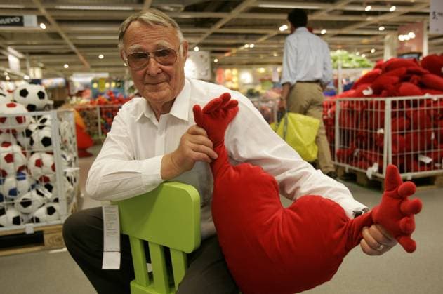 Dvd 204 (26-04-06). Entrevista a Ingvar Kamprad, fundador de la cadena de muebles Ikea. Cristóbal Manuel EDITORIAL USE ONLY  Copyright: xx x elpphotos005299