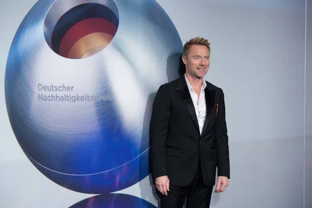 Ronan KEATING, singer, musician, red carpet, red carpet show, arrival, German Sustainability Award ceremony in Duesseldorf on 23 11 2023