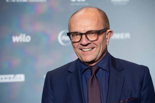 Stefan SCHULZE HAUSMANN, Chairman of the Board of the German Sustainability Award Foundation Red carpet, red carpet show, arrival, German Sustainability Award ceremony in Duesseldorf on 23 11 2023