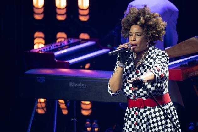 Singer Macy GRAY singing, song, concert, German Sustainability Award ceremony in Duesseldorf on 23 11 2023