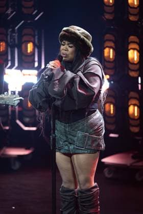 Zoe WEES, musician, singer, singing, concert, German Sustainability Award ceremony in Duesseldorf on 23 11 2023